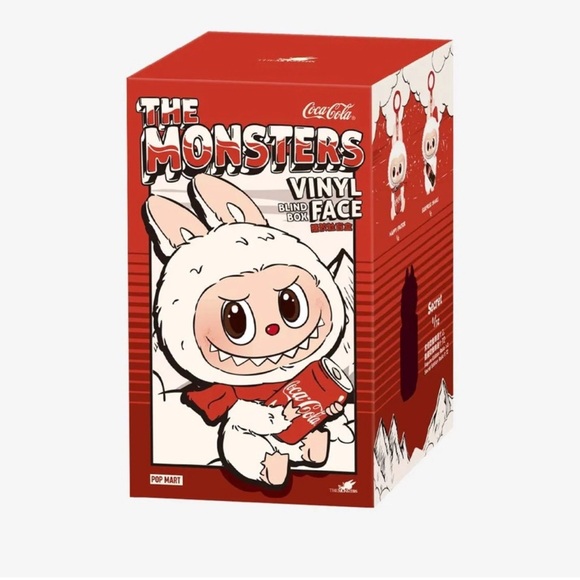 POP MART Accessories - Coca-Cola The Monsters Vinyl Confirmed bottle